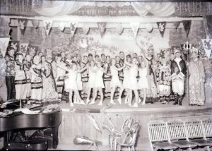 1907 performance of The Mikado in Guilford Town Hall